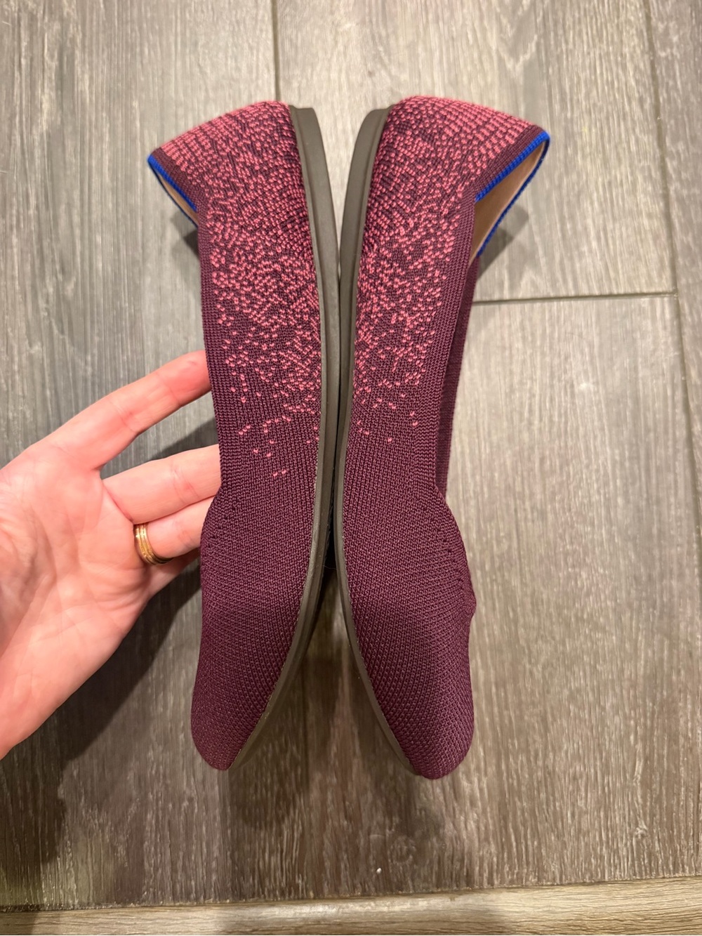 Rothy’s the flat in fig python size 9 - Picture 2 of 7